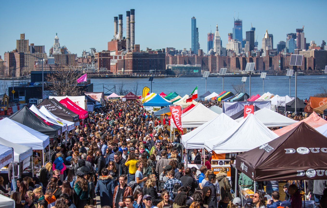 布鲁克林的Smorgasburg